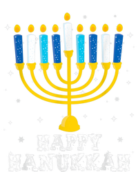 Hanukkah Menorah Happy Hanukkah Full Zip Hoodie