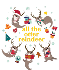 Funny Christmas All The Otter Reindeer T-Shirt