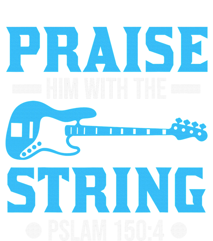 Praise Him with the Strings Christian for Guitar Player Legacy Cool Fit Booney Bucket Hat