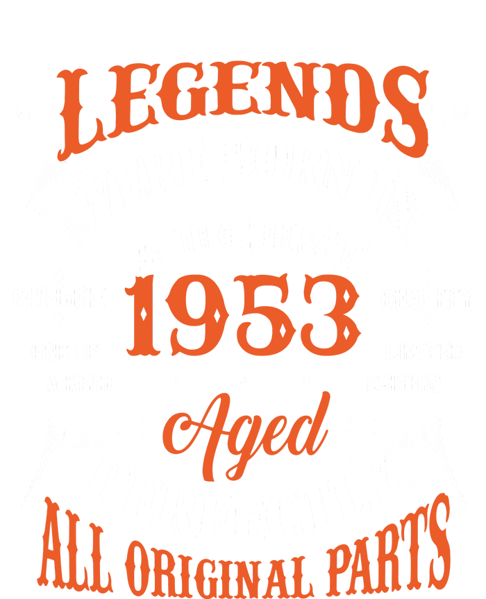 Legend 1953 Vintage 70th Birthday Born In august 1953 T-Shirt