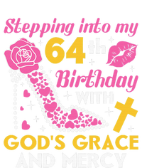 Stepping Into My 64th Birthday With God's Graces Mercy Kids Hoodie