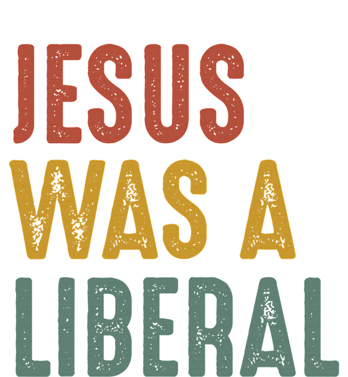 Jesus Was a Democrat Proud Christian Democrat Voter Striped Beanie with Solid Band