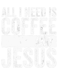 Christian Coffee Lover All I Need Is Coffee And Jesus Hooded Wearable Blanket