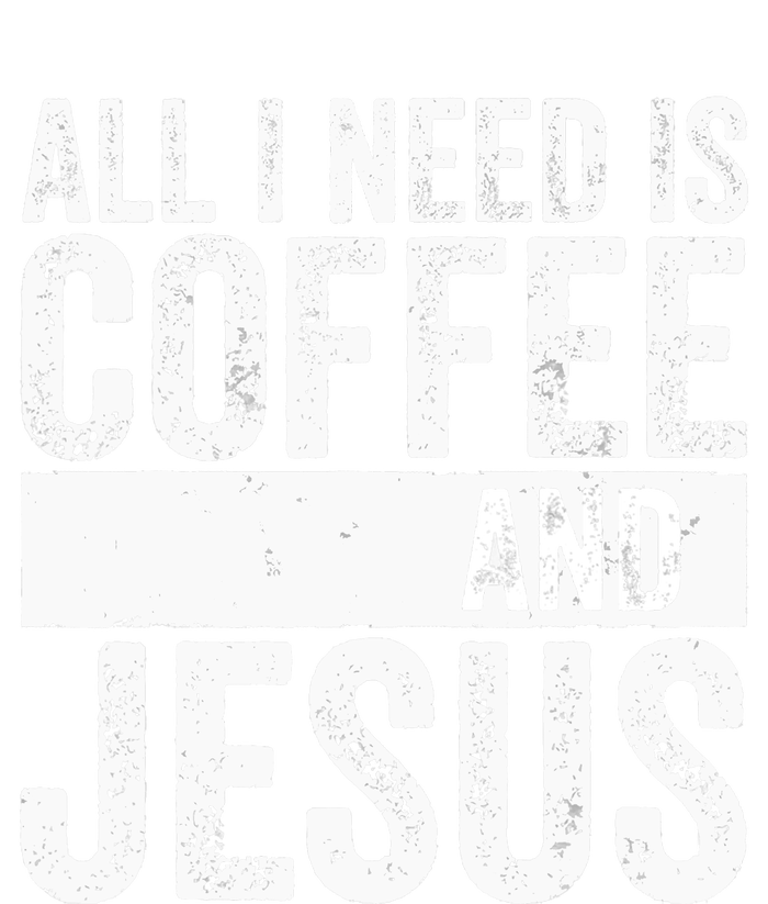 Christian Coffee Lover All I Need Is Coffee And Jesus Hooded Wearable Blanket