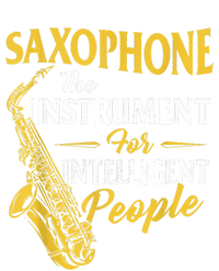 Saxophone The Instrument For Intelligent People Saxophonist Women's Perfect Tri Rocker Tank