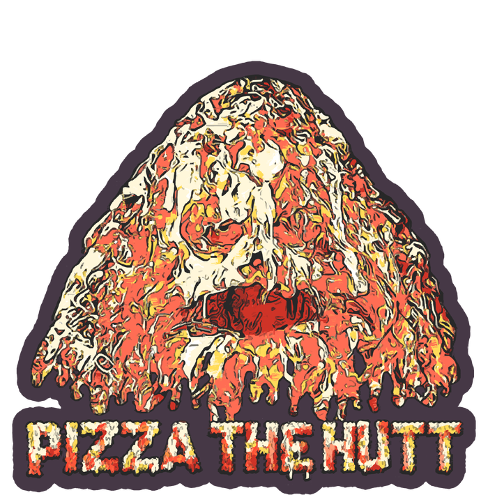 Pizza The Hutt Tall Fusion ChromaSoft Performance T-Shirt