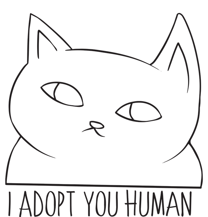 I Adopt You Human Garment-Dyed Heavyweight T-Shirt