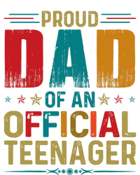 Proud Dad Teenager Funny Bday Party 13 Year Old T-Shirt