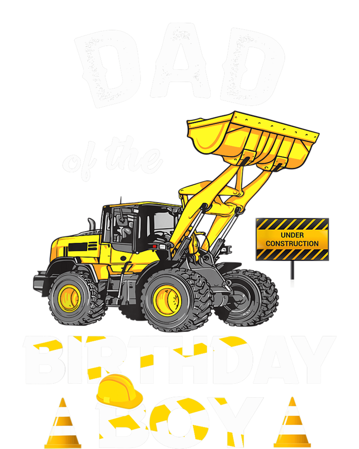 Dad Of The Birthday Boy Construction Family Matching T-Shirt