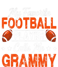 My Favorite Football Player Calls Me Grammy Football Lover Zip Tote Bag