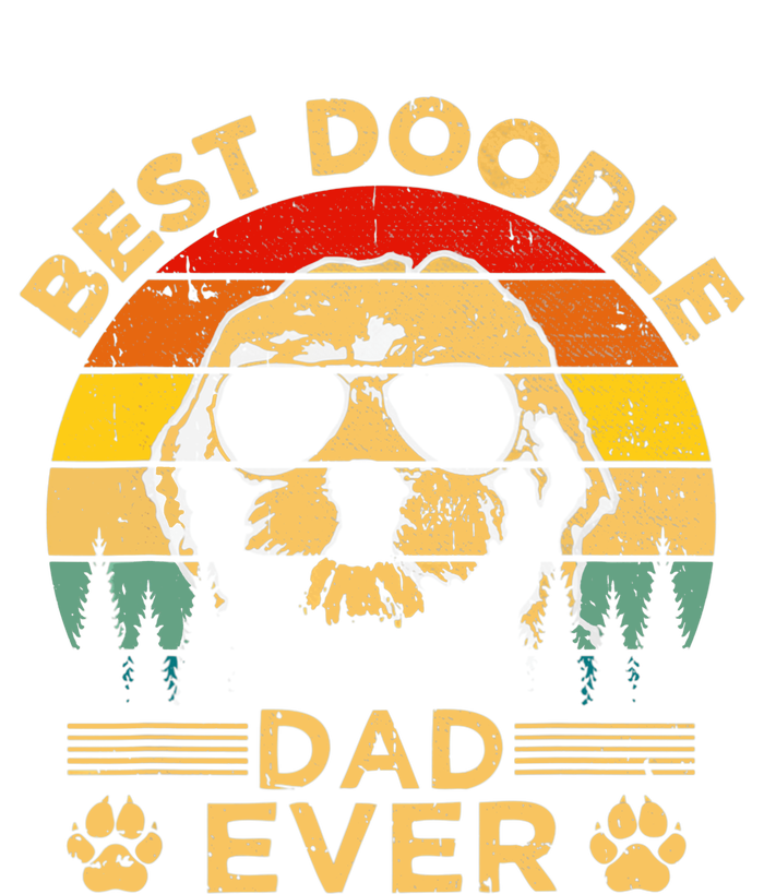 Best Doodle Dad Ever Fathers Day Funny Goldendoodle Dog Gift Impact Tech Backpack