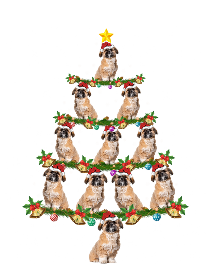 Shih Tzu Dog Lover Xmas Tree Lights Santa Shih Tzu Christmas Meaningful Gift Mesh Reversible Basketball Jersey Tank