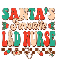 Christmas Santas Favorite L&D Nurse Labor Delivery Nurse T-Shirt