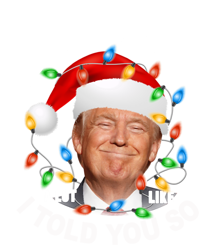 It's Beginning To Look A Lot Like I Told You So Trump Xmas Cute Gift T-Shirt