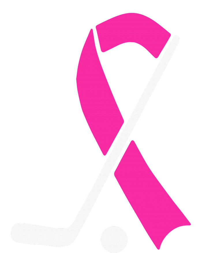 Field Hockey for Girls Breast Cancer Awareness Ribbon T-Shirt