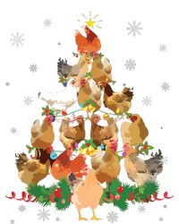 Funny Chicken Christmas Tree T-Shirt