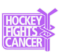 Family Member Support Hockey Fights Cancer Awareness Tie-Dye Long Sleeve Shirt