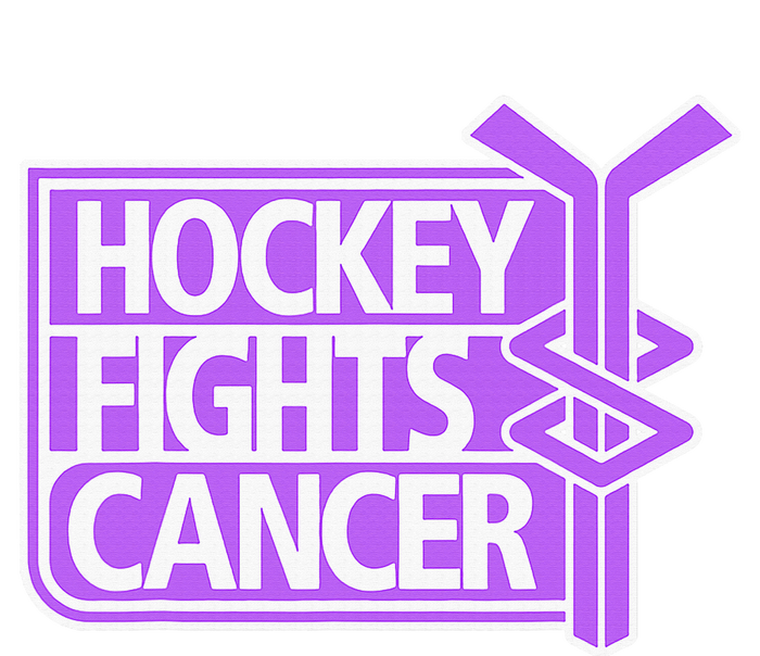 Family Member Support Hockey Fights Cancer Awareness Tie-Dye Long Sleeve Shirt