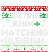 Eating Junk And Watching Rubbish Ugly Christmas Sweaters  Pom Pom 12in Knit Beanie