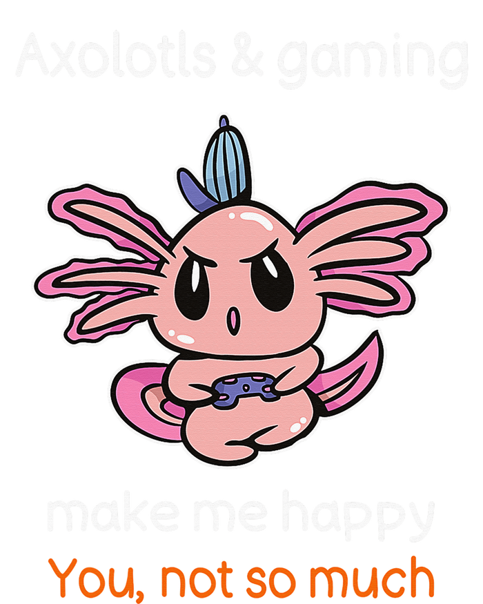 Gamer Axolotl Lover Cute Axolotl Gaming Video Gamer Gift  Tall T-Shirt