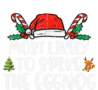 Most Likely To Spike The Eggnog Family Christmas Matching  Ladies Long Sleeve Shirt