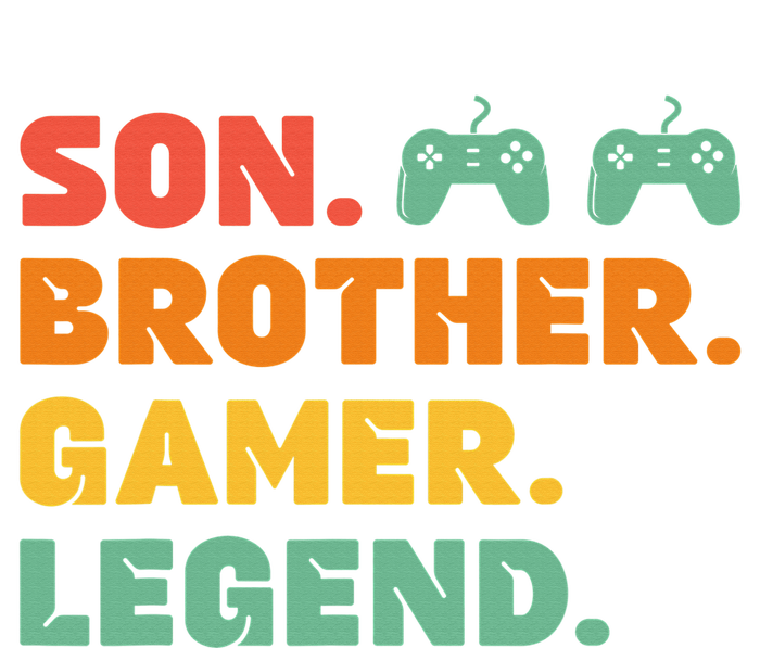 Funny Gamer Son Big Brother Gaming Legend Gift Boys Teens T-Shirt