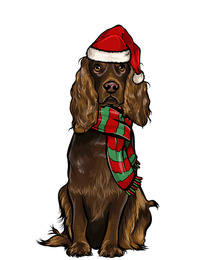 Boykin Spaniel Dog Santa Hat Xmas Ugly Christmas Gift Magnet