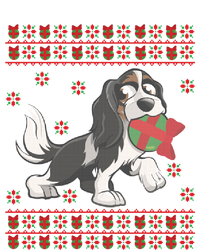 Cavalier King Charles Spaniel Ugly Christmas God Lover Gift Kids Tie-Dye T-Shirt