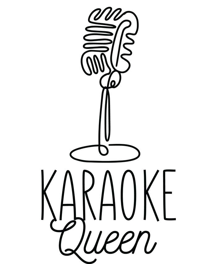 Karaoke Queen Microphone Musical Pajama Set