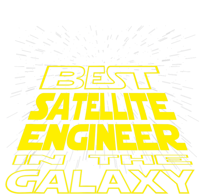 Satellite Engineer Funny Cool Galaxy Job T-Shirt