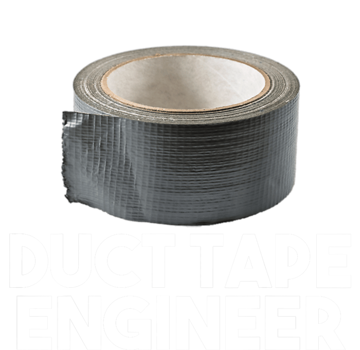 Duct Tape Dad Grandpa Funny Duct Tape Engineer Gift Short Acrylic Beanie