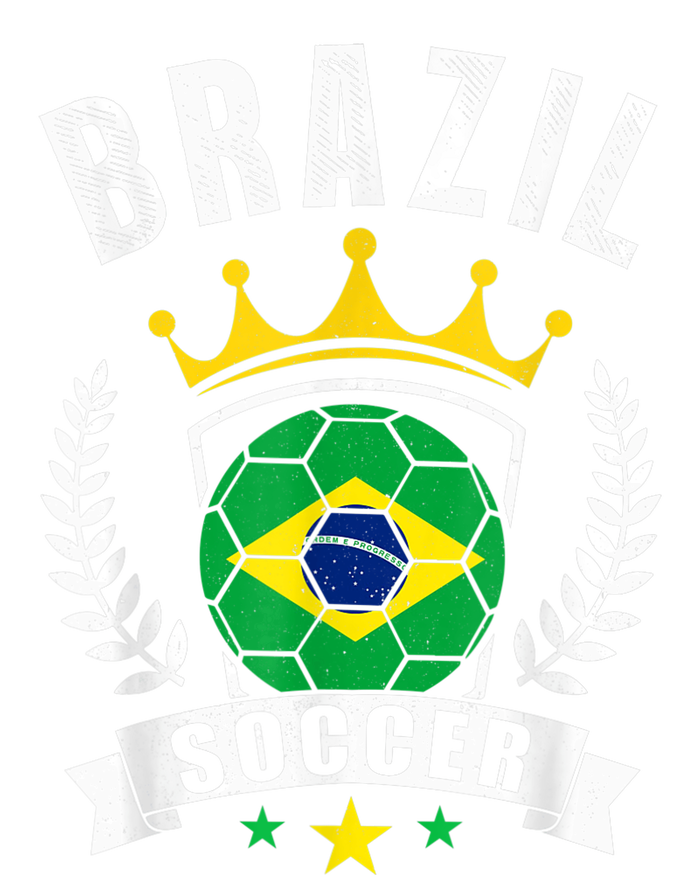 Brazil Soccer Support Team Jersey Brazilian Flag Football T-Shirt