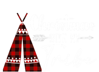 Christmas With My Tribe Buffalo Plaid Matching Family Great Gift T-Shirt