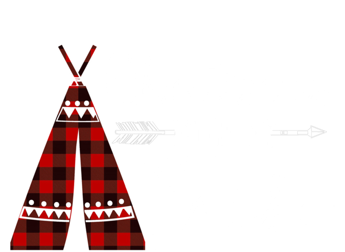 Christmas With My Tribe Buffalo Plaid Matching Family Great Gift T-Shirt