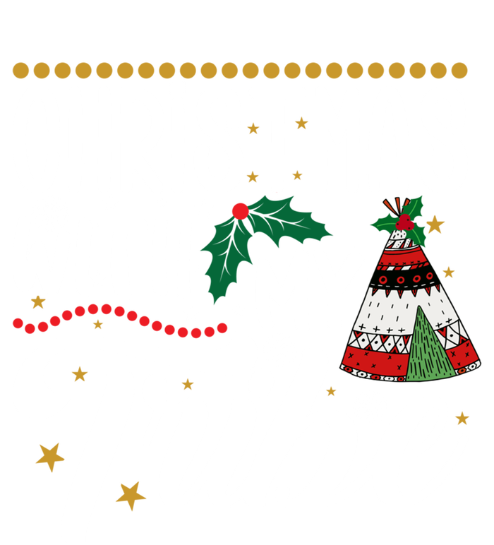 Christmas With My Tribe Red Plaid Family Matching Outfit Gift T-Shirt