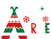 Christmas With My Tribe Red Plaid Family Matching Outfit Gift Insulated Varsity Jacket