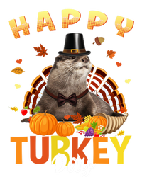 Happy Turkey Day Cute Otter Thanksgiving Day Tees Holiday Gift Mousepad