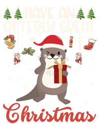 Have An Otterly Great Christmas Funny Gift Funny Otter Xmas Pun Jokes Meaningful Tall Hoodie