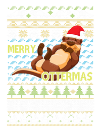 Merry Ottermas Otter Animal Lover Christmas Pajamas Gift Cool Gift Tote Bag