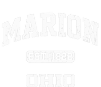 Marion Ohio OH Vintage State Athletic Style Softstyle Adult Sport Polo