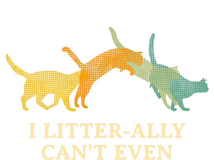 I Litterally Can't Even Cat Lover Funny Kitten Humor Sweatshirt