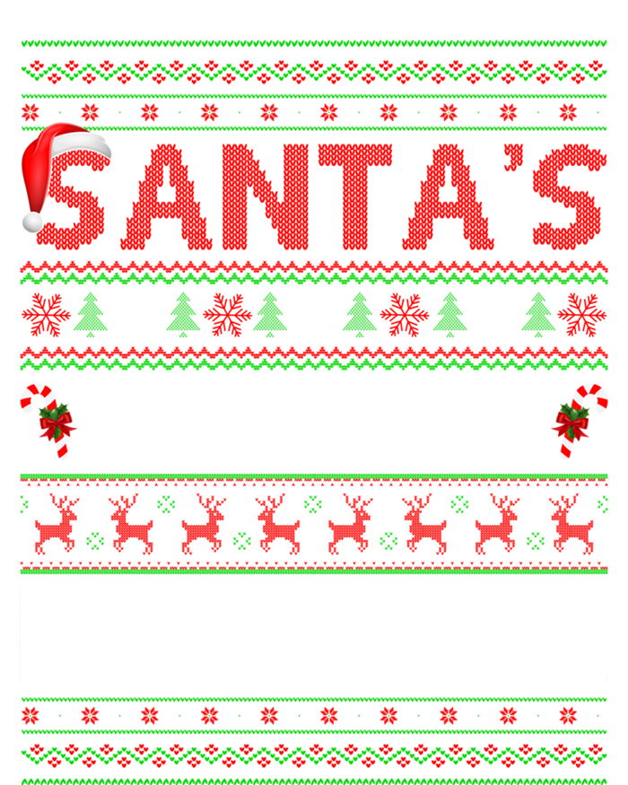 Ugly Xmas Lighting Santa's Favorite Engineer Christmas Gift Kids Long Sleeve Shirt