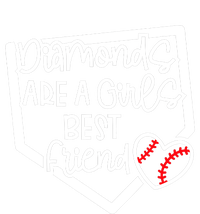 Funny Diamonds Are A Girls Best Friend Baseball Softball Mom Toddler Hoodie