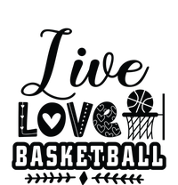 Live Love Basketball Gift For Basketball Fan Team Sport Bball T-Shirt