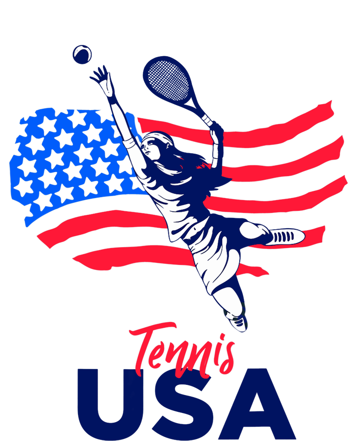 Tennis In The USA Support The Team USA Plays Tennis Dry Zone Grid Polo