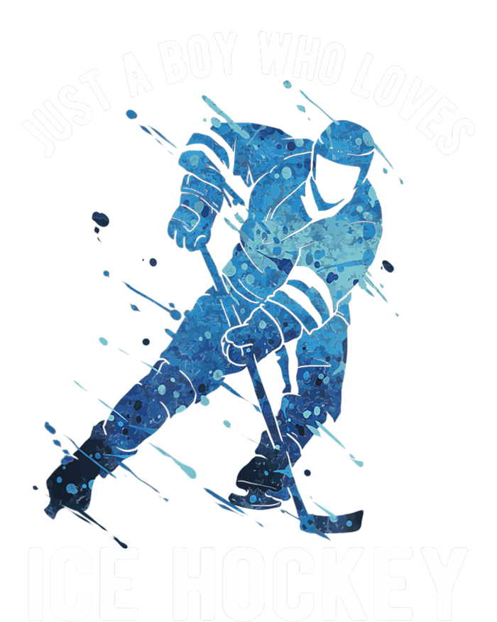 Just A Boy Who Loves Ice Hockey T-Shirt