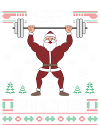 Merry Gainzmas Fit Santa Gym Workout Ugly Christmas Sweater Gift T-Shirt