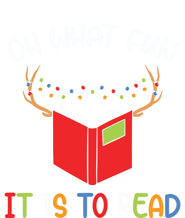 Librarian Christmas Oh What Fun Books Gift Funny Xmas Holiday T-Shirt