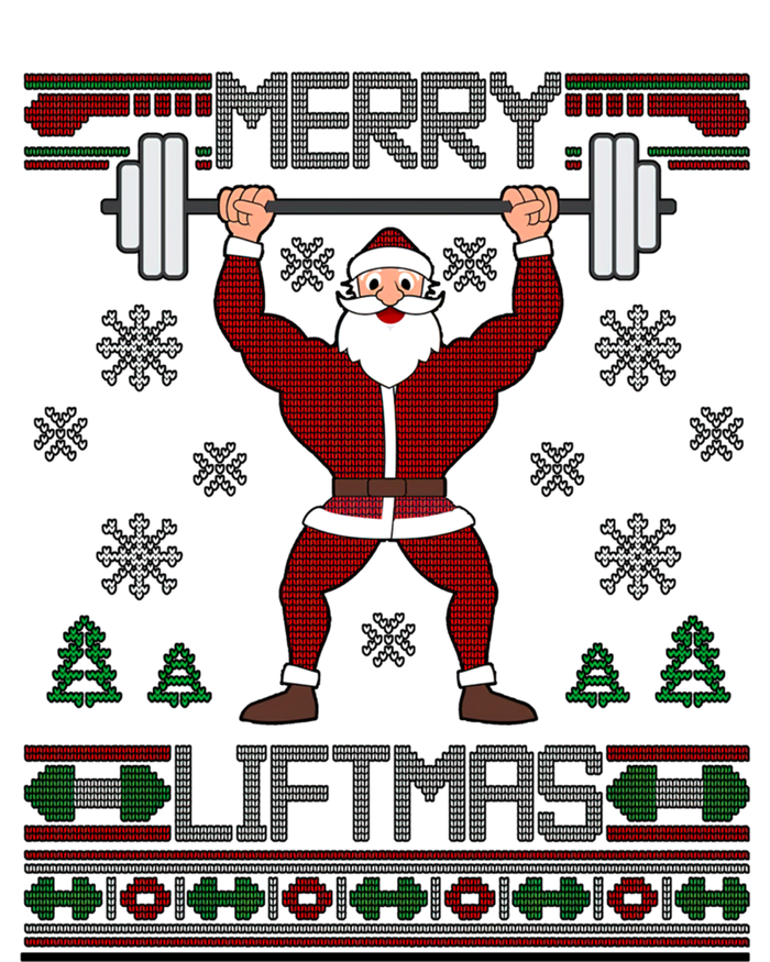 Merry Liftmas Dumbbell Santa Meaningful Gift Women's T-Shirt