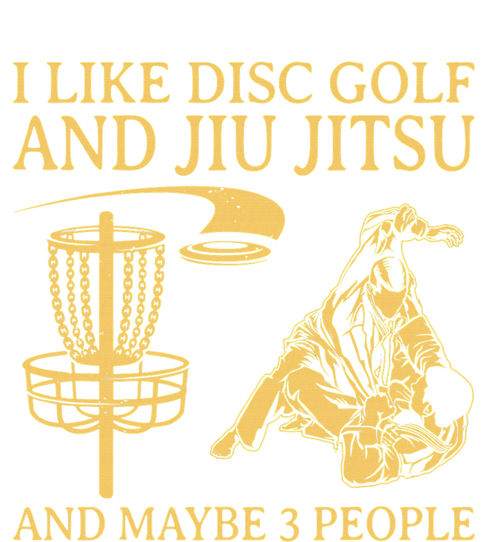 I Like Disc Golf And Jiu Jitsu And Maybe 3 People 16 in Basic Backpack